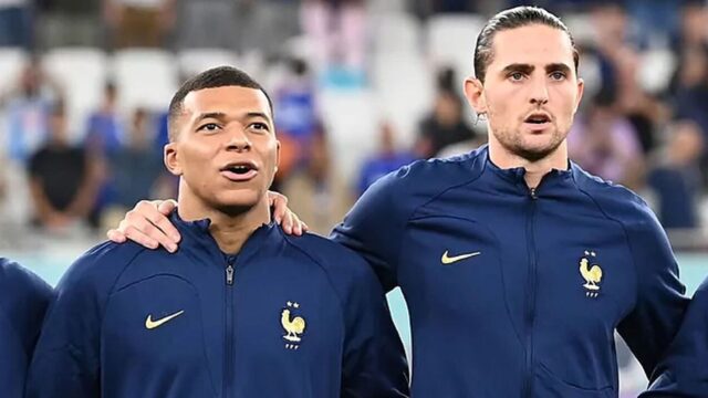 Rabiot e mbappe