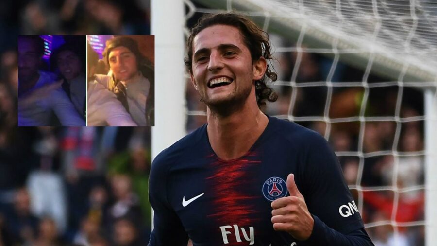 Rabiot va al night club