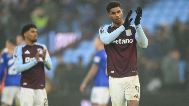 Rashford aston villa barcellona