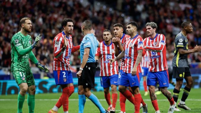 Reclamo uefa atletico rigore lille