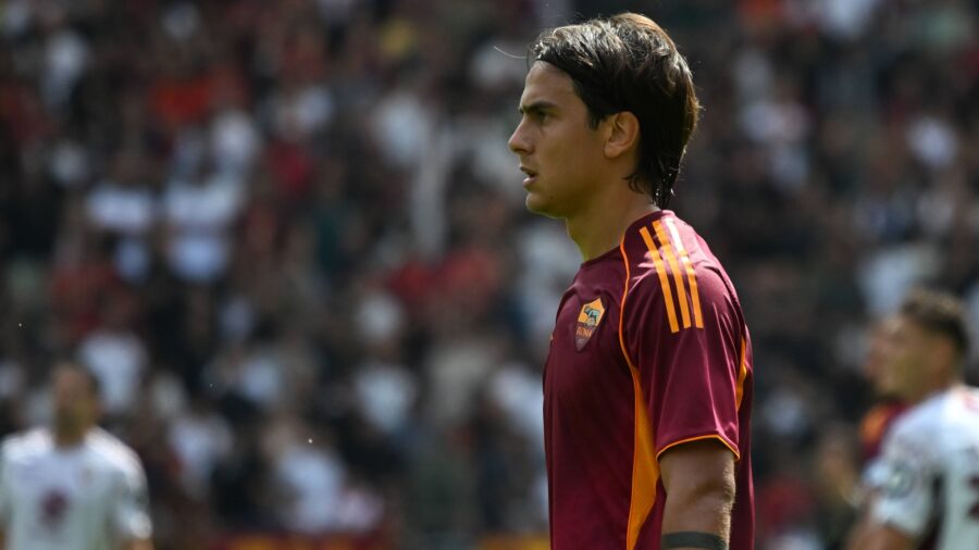 Record date not stated serie a enilive 2025 2026 roma vs torino stadio olimpico nella foto paulo dybala foto andrea rosito agenzia liverani copyright xandreaxrositox dsc2779jpg