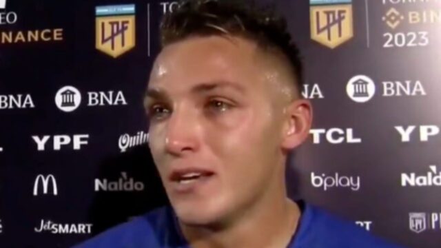 Retegui lacrime