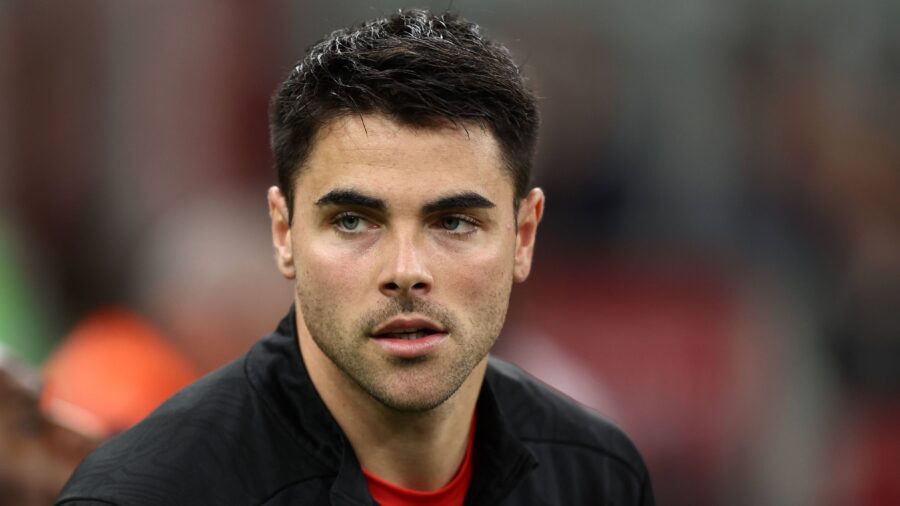 Riccardo sottil ac milan looks on serie a ac milan v fiorentina giuseppe meazza april 5 2025 milan italyjpg