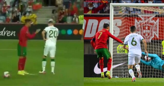 Ronaldo sbaglia il rigore