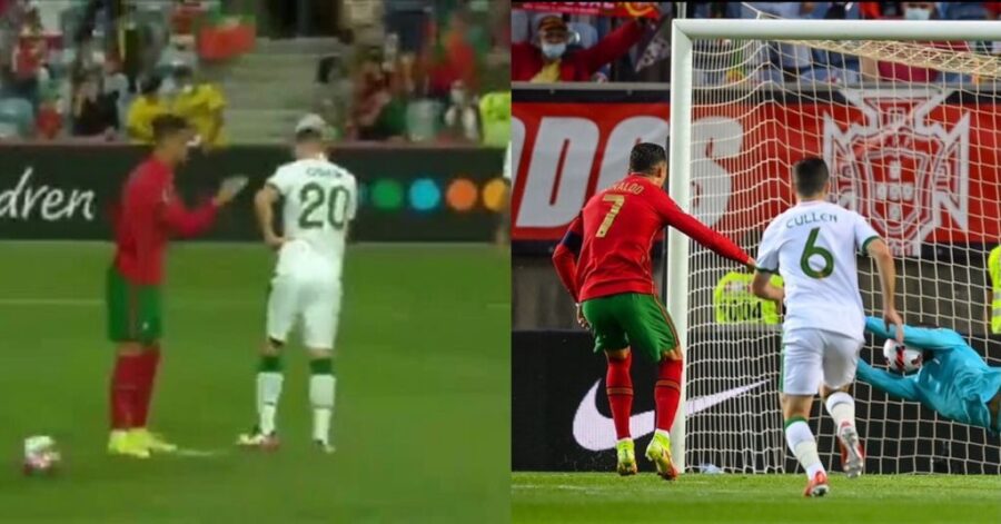 Ronaldo sbaglia il rigore