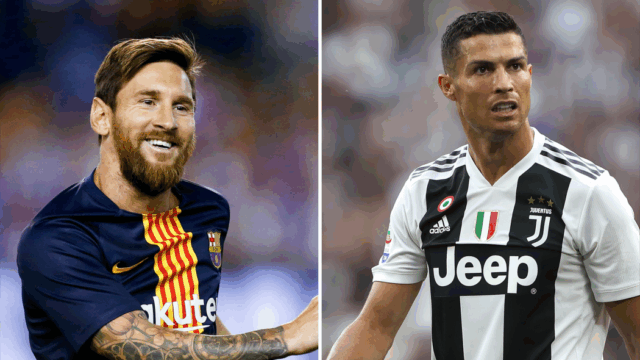 Ronaldo sfida messi