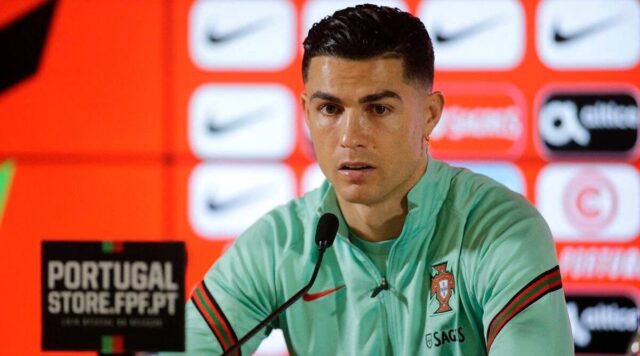 Ronaldo stizzito