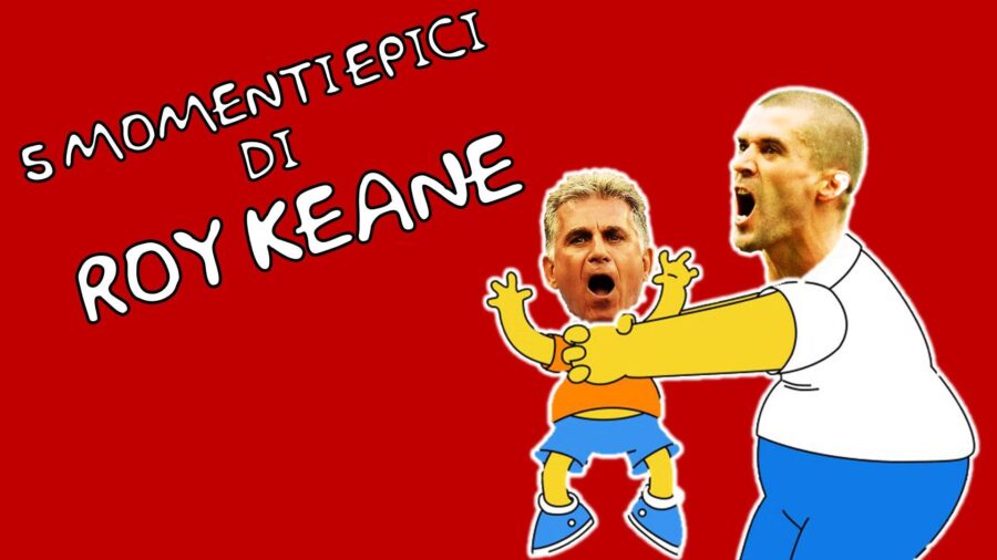 Roy keane attacca queiroz
