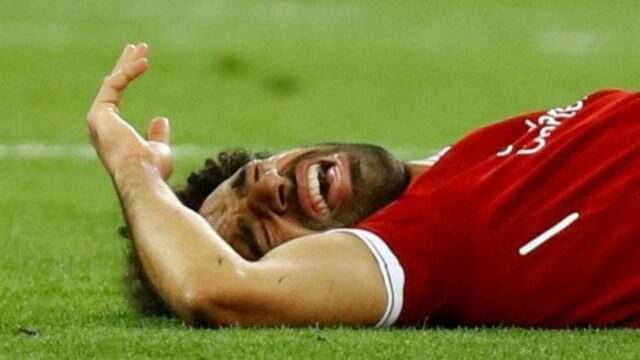 Salah infortunio klopp