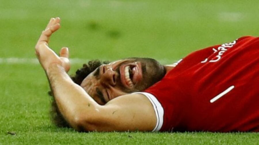 Salah infortunio klopp