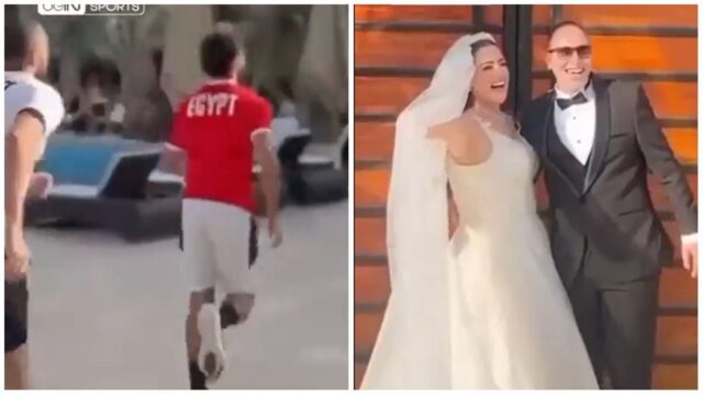 Salah sorpresa matrimonio