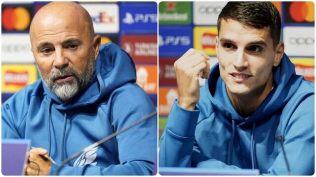 Sampaoli e lamela