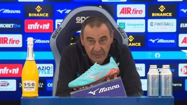 Sarri conferenza Lazio