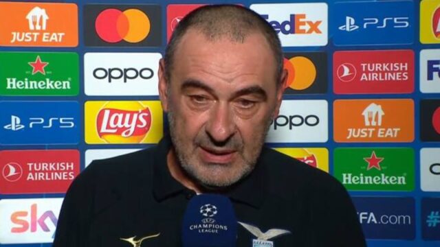 Sarri dopo lazio bayern monaco