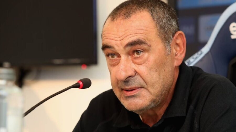 Sarri lazio conferenza