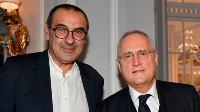 Sarri lotito lazio