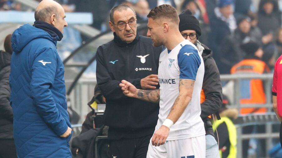 Sarri parla delle sue dimissioni alla lazio