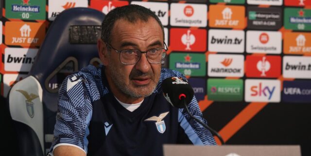 Sarri provoca i giornalisti