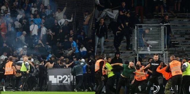 Scontri in angers marsiglia
