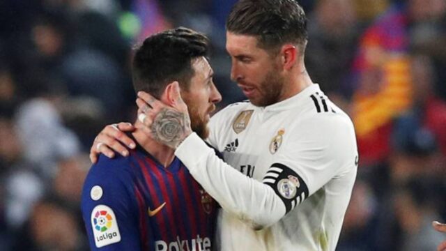 Sergio ramos e messi