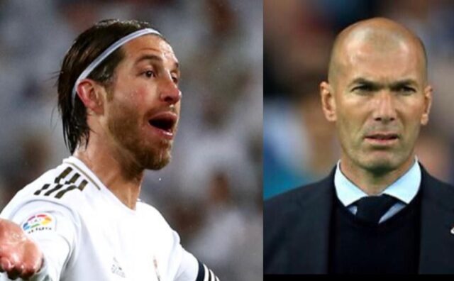 Sergio ramos zidane