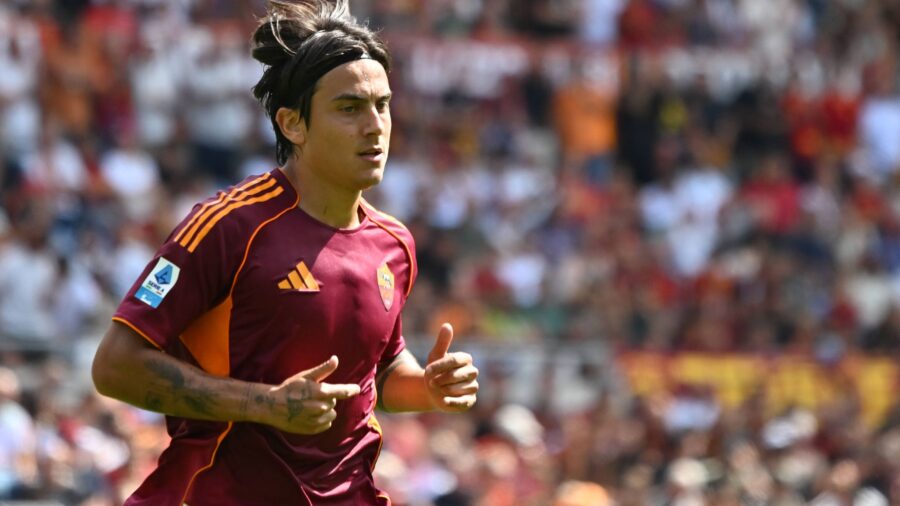 Serie a enilive 2025 2026 stadio olimpico 14 9 2025 nella foto paulo dybala copyright xandreaxrositox dsc2922jpg