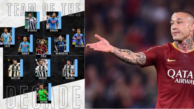 Serie a team of the decade