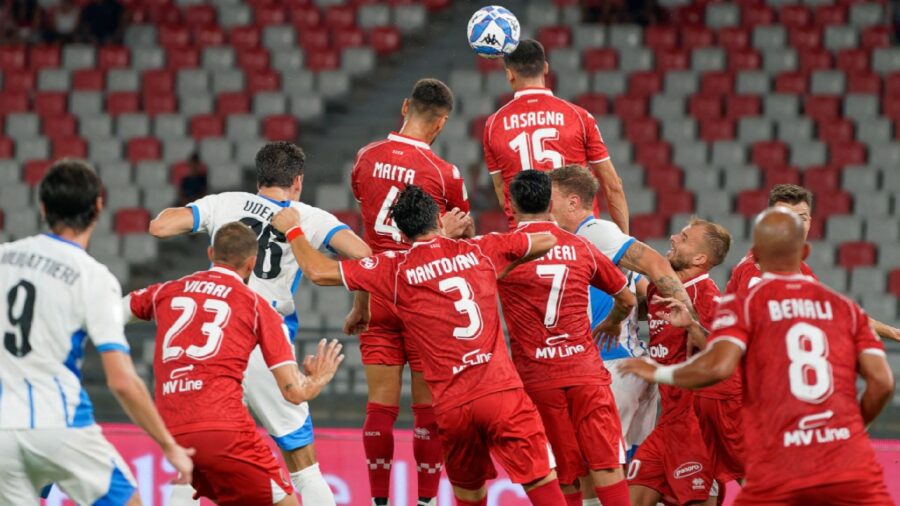 Serie bkt lasagna salva il bari galletti provano grande colpo serie a