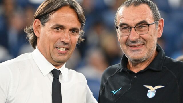 Simone inzaghi e sarri sorteggi champions league