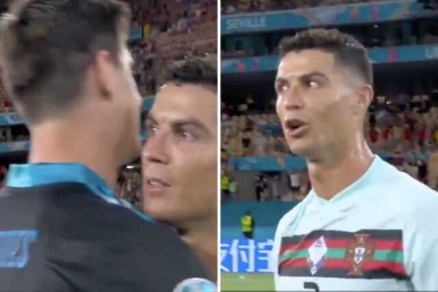 Siparietto ronaldo courtois