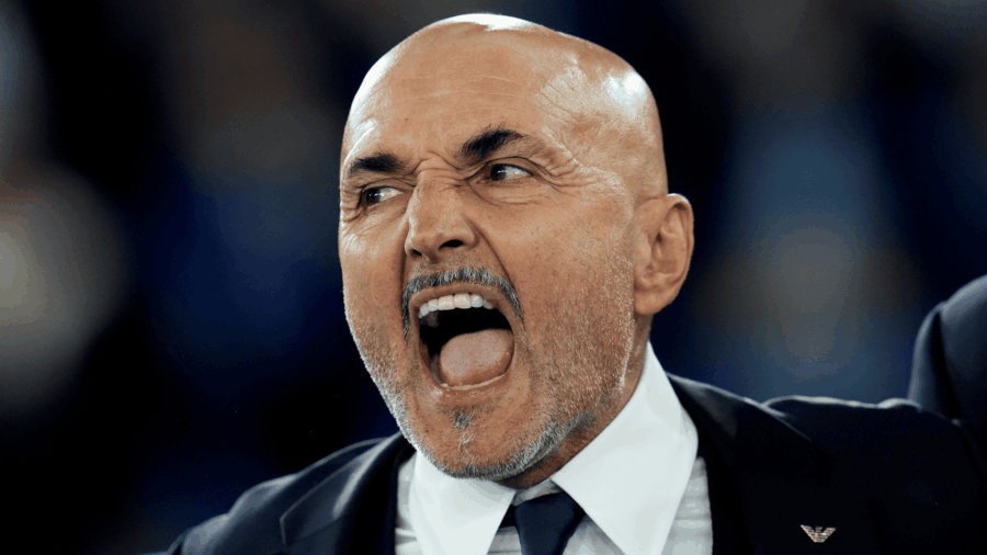 Spalletti italia espulsione pellegrini