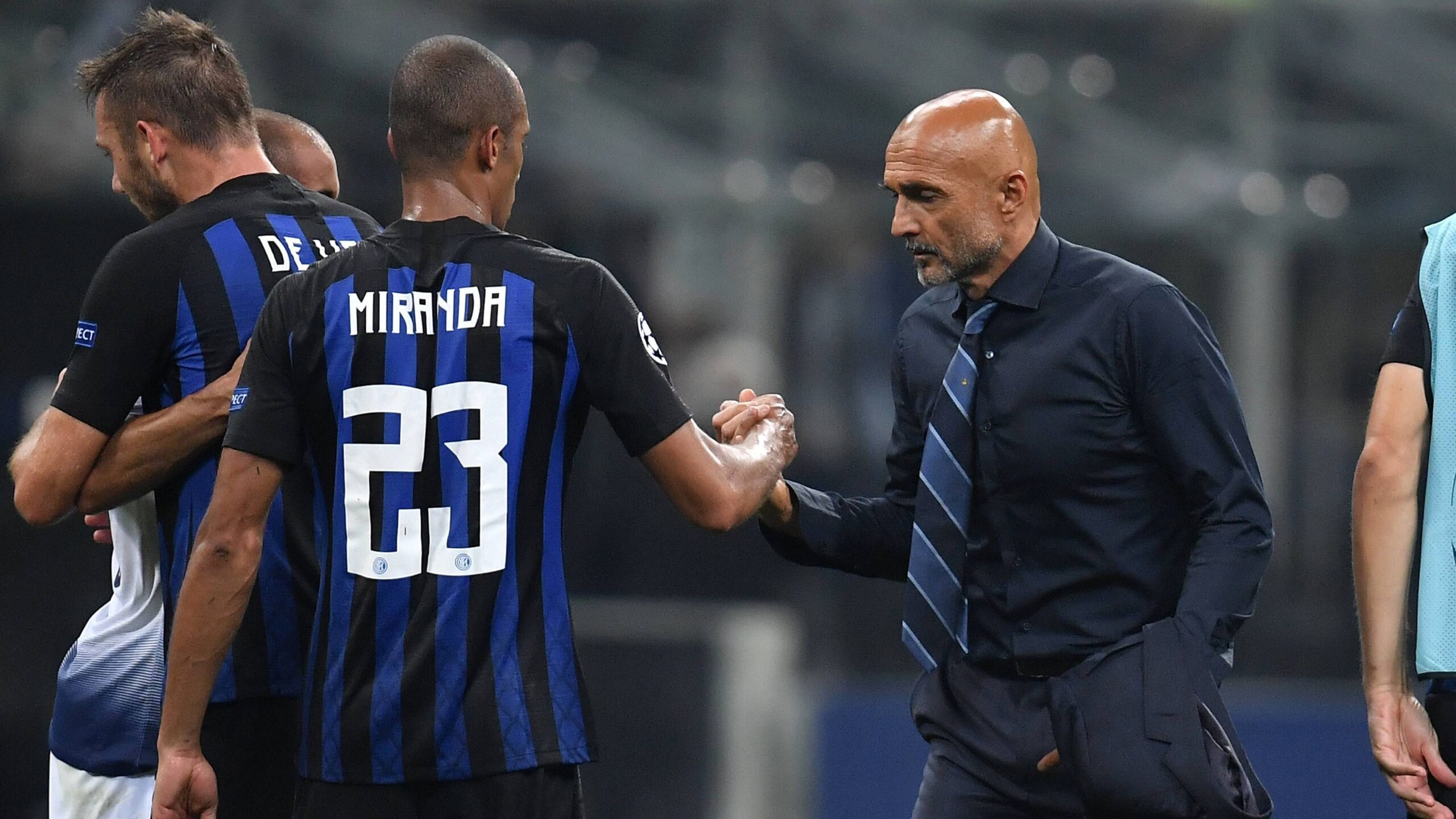 spalletti e miranda all'inter