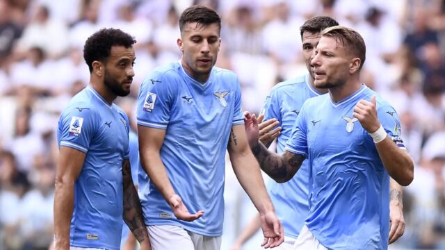 Spogliatoio lazio furioso con l arbitraggio di Maresca dopo Juve Lazio