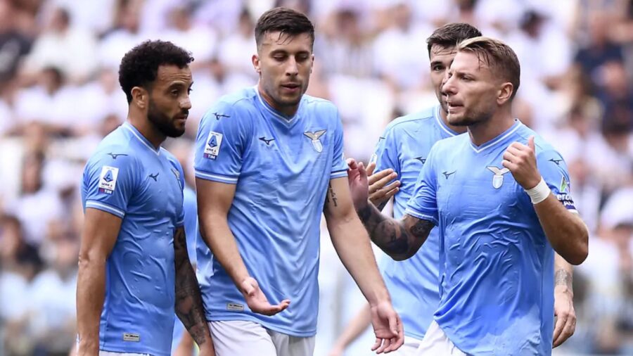 Spogliatoio lazio furioso con l arbitraggio di Maresca dopo Juve Lazio