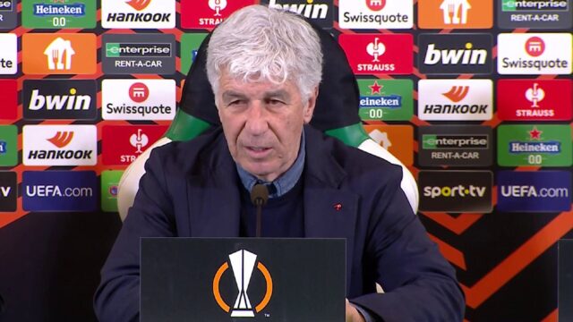 Sporting atalanta europa league gasperini