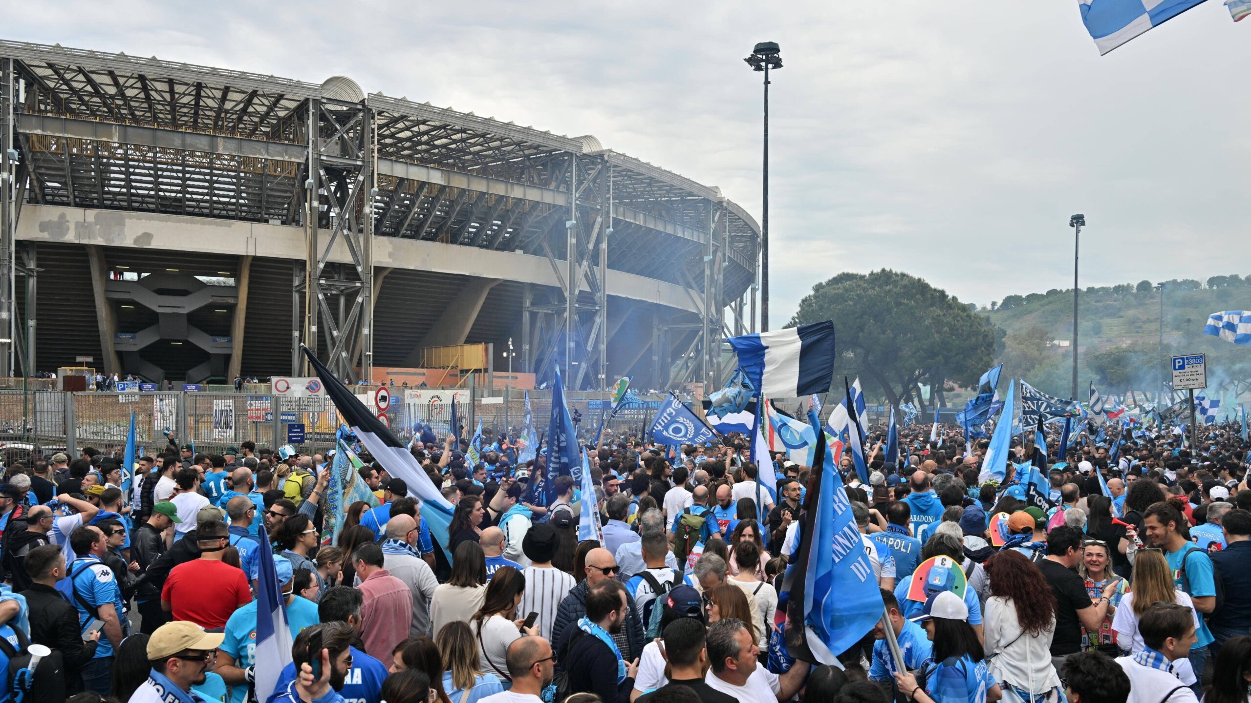 Lo stadio del Napoli Diego Armando Maradona