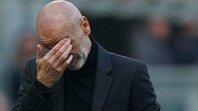 Stefano pioli deluso