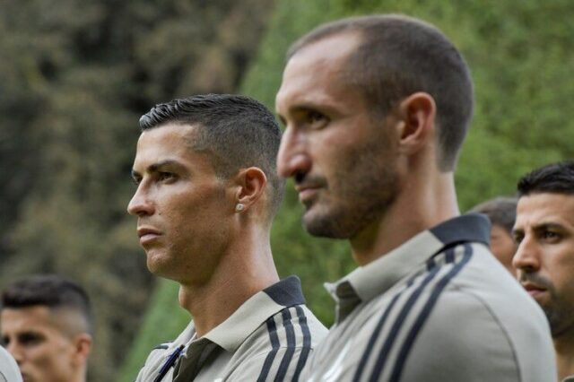 Stilettata di chiellini a cr7