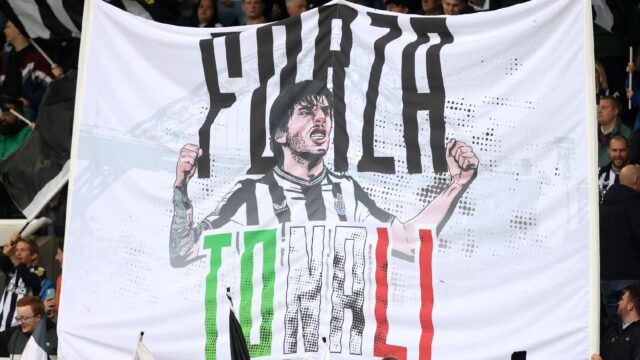 Striscione tonali newcastle