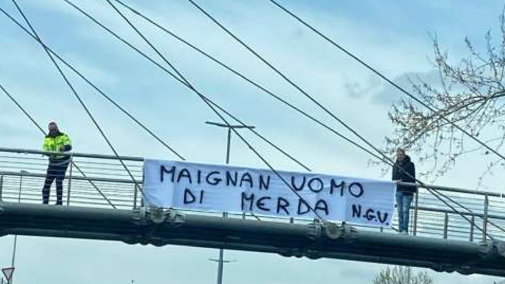 striscione-udine-contro-maignan
