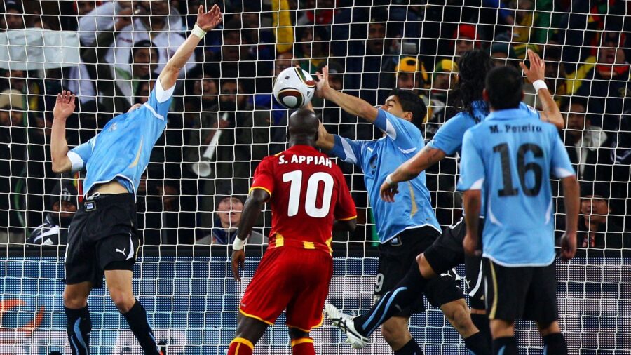 Suarez uruguay ghana