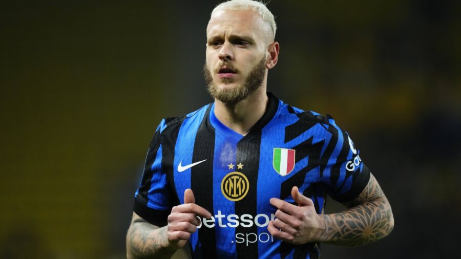 Supercoppa inter milan dimarco conferenza