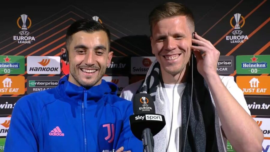 Szczesny che show con perin