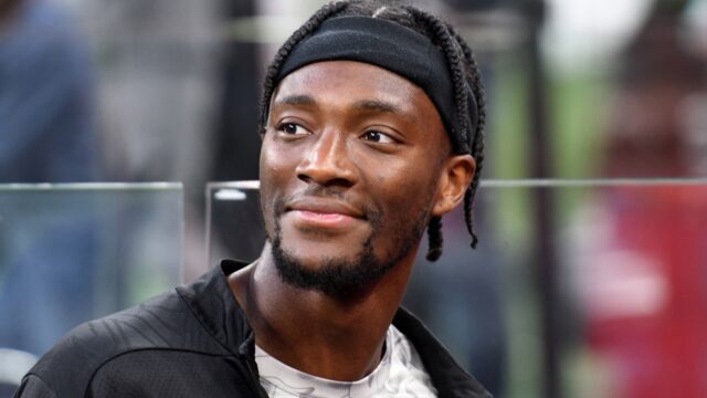 Tammy abraham serie a 2024 25 milan monza 2 0 primo piano close up single shot serie a 2024 25 milan monza 2 0jpg