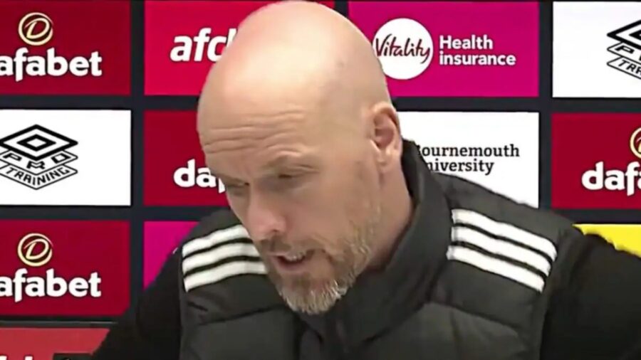 Ten hag man united bounemouth