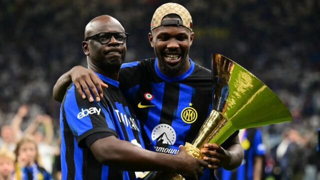 Thuram marcus lilian schiaffo festa