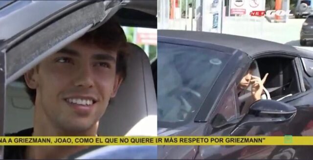 Tifosi atletico contro griezmann