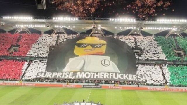Tifosi regia varsavia coreografia