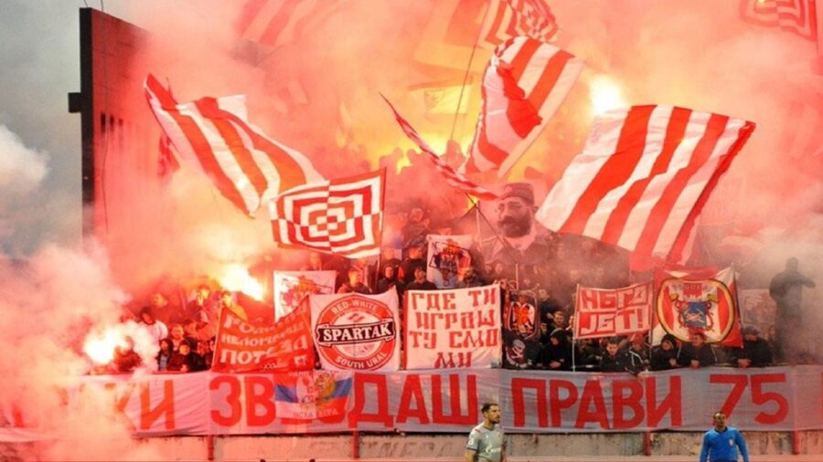 Tifosi stella rossa