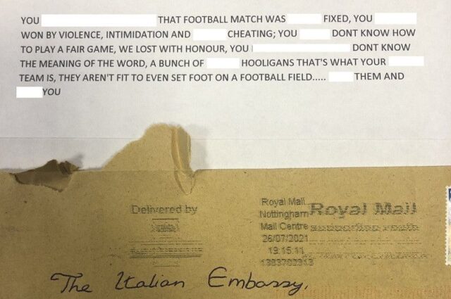 Tifoso inglese
